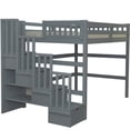 thumbnail image 2 of Stairway Full Loft Bed with Storage, 2 of 2