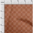 thumbnail image 1 of oneOone Polyester Lycra Fabric Shapes Geometric Sashiko Printed Craft Fabric BTY 56 Inch Wide, 1 of 4