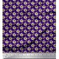 thumbnail image 1 of Soimoi polyester Crepe Fabric Artistic Floral Printed Fabric 1 Yard 42 Inch Wide, 1 of 3