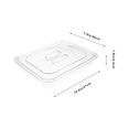 thumbnail image 2 of SHINYPASING Contenants de Rangement pour Aliments Polyvalents au Design Rectangulaire pour Propriétaires de Restaurant 1 Paquet, 2 of 7