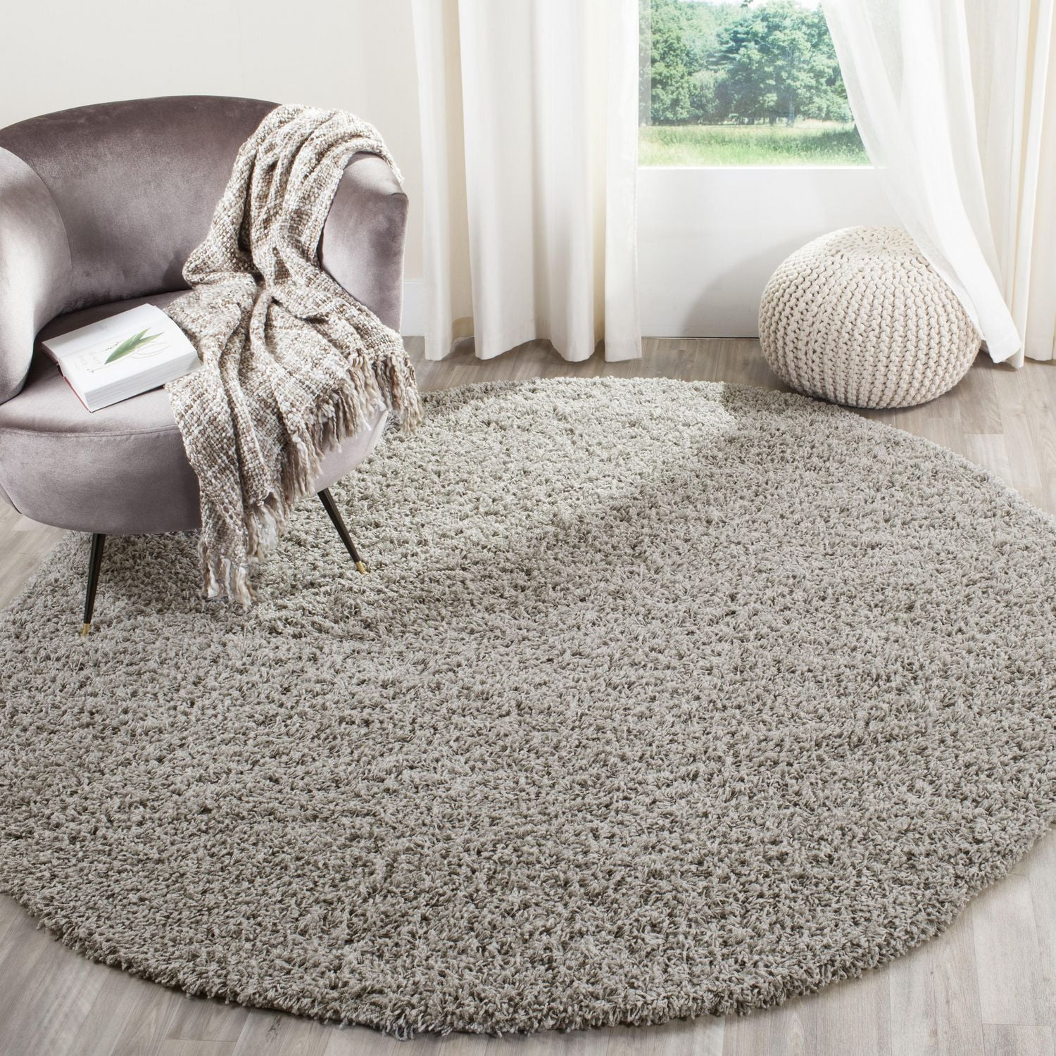Safavieh Athens Solid Plush Shag Area Rug