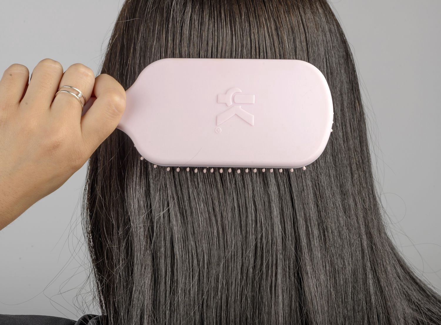 Conair DetangleLux Vented Hair Brush, 212 Flexalite Bristles, Pastel Pink, 1 Pc