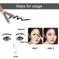 thumbnail image 3 of Beauty Tools Beauty Accessories 2 Pcs Eyebrow Stencils Reusable Shaping Template for DIY Makeup Drawing 2PCS, 3 of 3