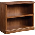 thumbnail image 1 of 2-Tier Rustic Brown Wooden Bookshelf - Adjustable Wide Bookcase with Open Shelves, Anti-Tip & Anti-Slip, Tall Display Storage for Home Office, Living Room - Specs: Two-Tier, 1 of 8