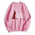 thumbnail image 4 of Pisexur Sweat-Shirt de Noël Décontracté à Manches Longues Col Rond pour Femmes, Chandail Ample et Confortable, Imprimé Mode Festival Automne, 4 of 4