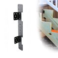 thumbnail image 2 of SIfdSeng My Items Adjustable Stair Stringer Hanger Heavy Duty Steel Support Bracket for Wooden Steps Construction Hardware, 2 of 4
