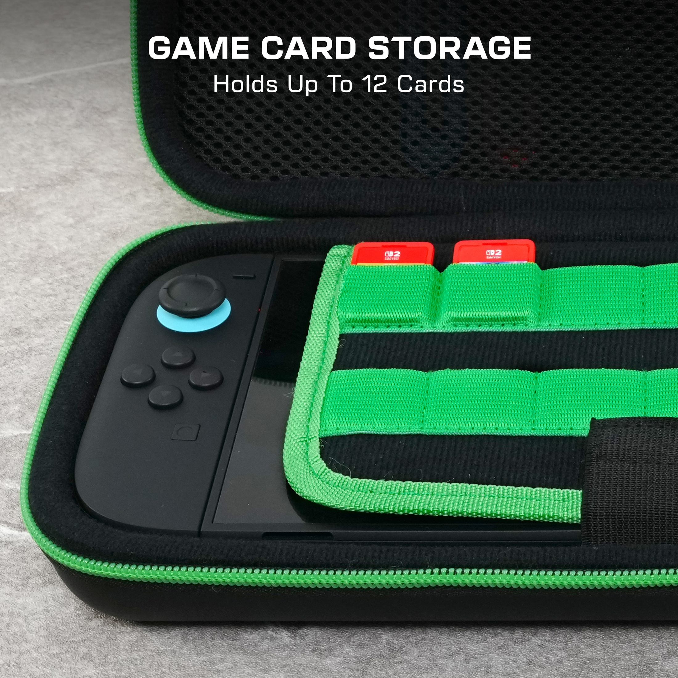 Turtle Beach PlayTrek Travel Case (Donkey Kong) - Nintendo Switch 2, Nintendo Switch, Nintendo Switch - OLED Model - Storage, Protection, Game Card Holder, Hard Shell, Lenticular