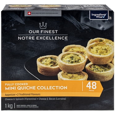 Our Finest Mini Quiche Collection, 1 kg