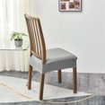 thumbnail image 1 of Dvkptbk Office Chair Cushion， Seat Covers for Dining Room Chairs Set , Leather Chair Seat Slipcovers Dining Chair Cover Removable Washable Chair Protctor Cover, Rear Covers, 1 of 2