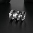 thumbnail image 3 of Anti-anxiety Spinner Fidget Rotating Rings Men Women AU Titanium Steel I3Y1, 3 of 9