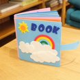 thumbnail image 4 of Fabric Quiet Books Activity Books Early Learning Basic Life Skill Portable Soft A, 4 of 8