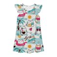thumbnail image 1 of MIASHUI Robe de Princesse pour Filles, Chemises de Nuit, Pyjama pour Petites Filles, Robe de Nuit, Tenue de Sommeil, Multicolore, 6-7 Ans, 1 of 2