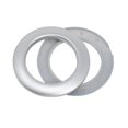 thumbnail image 3 of Oeillets de rideau argentés, 3 of 6
