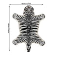 thumbnail image 2 of Fareti Leopard Sherpa Fleece Carpet Non-Slip Animal Printed Area Rug Throw Rugs Floor Carpet for Door Mat Bedrooms Room Decor, 2 of 4