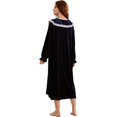 thumbnail image 3 of Women‘s Soft and Warm Fleece Robe - Velvet Nightgown Womens, 3 of 7