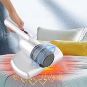 Suncoda Vacuum Cleaner, Cleaning Supplies Handheld Vacuum Cleaner Mattress Wireless Bed Vacuum Cleaner Mattress Cleaner High-Frequency Double Beat Suitable for Bedding Sofa Other Fabric Surfaces