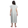 thumbnail image 4 of Moomaya Chemise de Nuit Imprimée pour Femme Mi-Mollet en Coton à Manches Courtes, 4 of 6