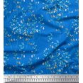 thumbnail image 1 of Soimoi Polyester Crepe Fabric Artistic Floral Print Fabric by Yard 42 Inch Wide, 1 of 3