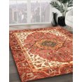 thumbnail image 2 of Ahgly Company Tapis d'Intérieur Rectangulaires Abstraits Persans Rouges, 2 Pieds x 4 Pieds, 2 of 6