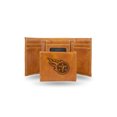 thumbnail image 1 of Portefeuille Trifold Brun Gravé au Laser des Tennessee Titans, 1 of 1