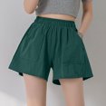 thumbnail image 1 of Georges Soldes d'Été Liquidation Shorts d'Été pour Femmes Mode Ample Décontracté Couleur Unie, 1 of 4