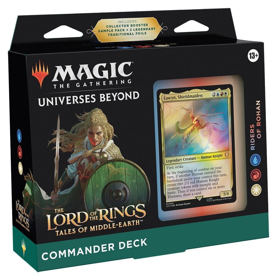 Magic: The Gathering The Lord of the Rings: Tales of Middle-earth Commander Deck | Receive 1 of 4 at Random