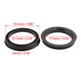 thumbnail image 4 of Unique Bargains 4pcs Plastic Hub Centric Rings Wheel Bore Center 73.1 to 56.6mm, 4 of 5