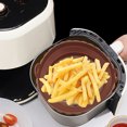 thumbnail image 4 of WIFKLSIIPG Friteuse à Air Chaud Plateau de Cuisson en Silicone Circulaire Huile Drainée Tapis de Friteuse à Air Micro-Ondes Plateau de Cuisson en Silicone, 4 of 6
