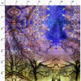 thumbnail image 3 of Soimoi Silk Fabric Deer Panel Printed Fabric 1 Yard 42 Inch Wide, 3 of 5