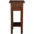 thumbnail image 3 of Sunset Trading Cottage Narrow Wood Side Table in Raftwood Brown/Antique Iron, 3 of 6