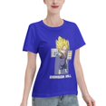 thumbnail image 2 of T-Shirt Basique à Manches Courtes pour Femmes Super Saiyan, 2 of 6