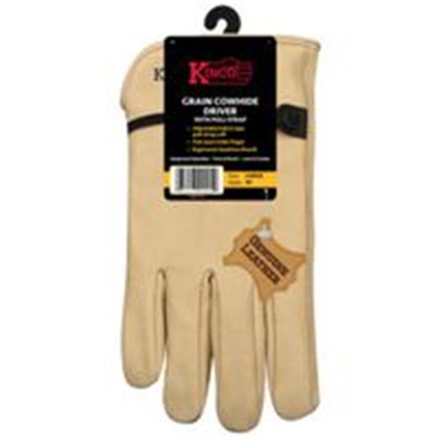 Kinco International 8635039 Driver Unlined Cowhide Gloves - Large