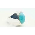 thumbnail image 4 of 925 Sterling Silver Neshapuri Feroza Handmade Ring Jewelry Gift Free Ship, 4 of 4