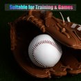 thumbnail image 4 of Unique Bargains 9 Inch Baseball Baseballs Bulk Practice Training Baseball Unmarked Baseballs, 6 Pack, 4 of 6
