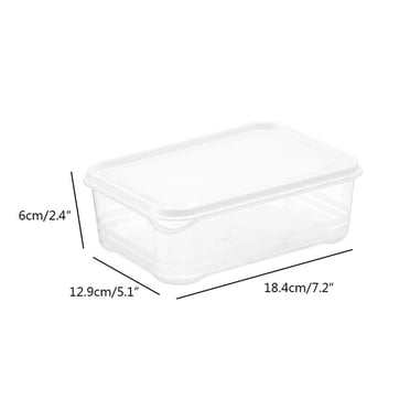 Bigersell Plastic Food Storage Containers w/ Lids Stackable Cereal Containers Kitchen Pantry Storage Organization Grain Rice, Pasta, Flour and Sugar Dry Food Canisters E