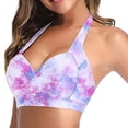 thumbnail image 4 of Birdeem Haut de Bikini Dos Nu à Col Licou pour Femmes, Mode Polyvalente Aguichant à Imprimé, 4 of 5