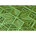 thumbnail image 1 of Ahgly Tapis Rectangulaire Lavable en Machine Vert Transitionnel, 6 Pieds x 9 Pieds, 1 of 7