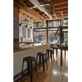 thumbnail image 2 of OSP Designs Bristow 30" Antique Black Metal Barstool, 2 of 4