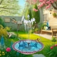 thumbnail image 4 of Wzzjkit Solar Water New Outdoor Garden Garden Floating Hanging Feeder Birdbath, 4 of 4