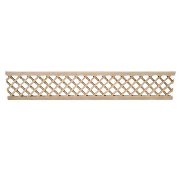 1:12TH Miniature Fence Model Mini Handcraft Balustrade for Patio , oblique five grid, multi