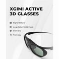 thumbnail image 4 of Lunettes 3D - XGIMI - pour Projecteurs - Pile Rechargeable - Effet 3D Réaliste, 4 of 4