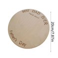 thumbnail image 3 of Tong “ Wooden Handprint Keepsake For Father’s Day Create Lasting Memories With Dad And Child’s Handprints Perfect For Dad!”, 3 of 6