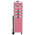 thumbnail image 2 of vidaXL Make-up Trolley Aluminium Pink, 2 of 5