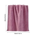 thumbnail image 2 of Wzzjkit 5pc Velvet Towel Plain Face Towel Soft Absorbent Face Wash Ah Face Towel, 2 of 6