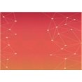 thumbnail image 1 of Ahgly Company Machine Washable Indoor Rectangle Transitional Bright Orange Area Rugs, 7' x 9', 1 of 7