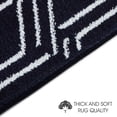 thumbnail image 3 of Plaza Collection Contemporary, Cozy, Vibrant and Soft Stair Tread Mats & Rugs, 9'' x 28'', 3 of 5