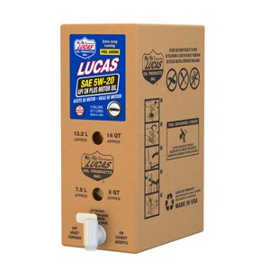 Lucas Oil Oil 18001 SAE 5W-20; 6 Gallon Bag In Box; Single