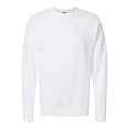 thumbnail image 1 of Hanes Chandail Molletonné à Col Ras du Cou pour Hommes Perfect, L, Blanc, 1 of 1