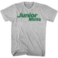 thumbnail image 1 of Tootsie Roll Junior Mints Logo Gray Heather T-Shirt, 1 of 2