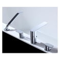 thumbnail image 2 of The akuaplus® Roman Bathtub Faucet ELENA with Hand Shower in solid brass - 4 Pieces., 2 of 8